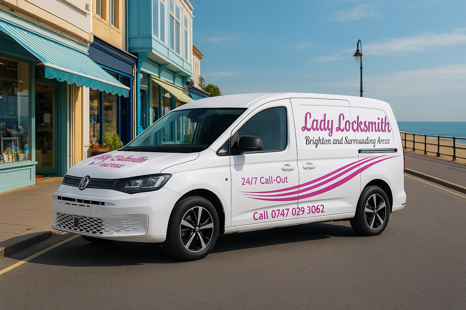Lady Locksmith van serving Brighton and Sussex