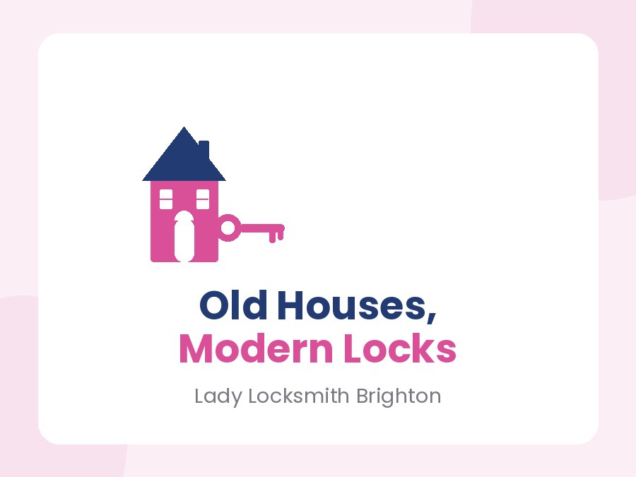 Illustration of a Victorian period house with a traditional key